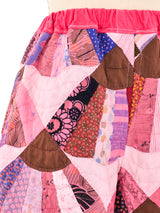 Patchwork Quilted Pants Bottom arcadeshops.com