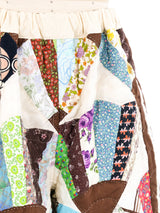 Patchwork Quilted Pants Bottom arcadeshops.com