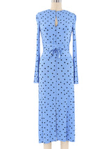 Nina Ricci Polka Dot Jersey Dress Dress arcadeshops.com