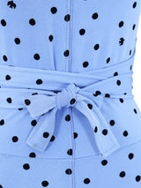 Nina Ricci Polka Dot Jersey Dress Dress arcadeshops.com
