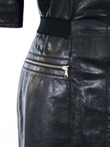 Loewe Leather Utility Dress Dress arcadeshops.com