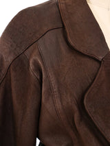 Christian Dior Leather Bomber Jacket Jacket arcadeshops.com