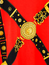 1993 Gianni Versace Harness Printed Tee T-Shirt arcadeshops.com