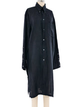 Alexander McQueen Linen Shirt Dress Dress arcadeshops.com
