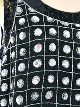 Bead and Sequin Embellished Tank Top arcadeshops.com