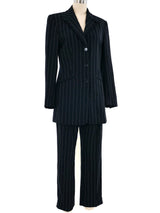 Escada Pinstripe Suit Suit arcadeshops.com