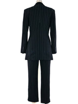 Escada Pinstripe Suit Suit arcadeshops.com