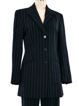 Escada Pinstripe Suit Suit arcadeshops.com