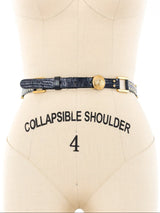 Gianni Versace Studded Leather Belt Accessory arcadeshops.com