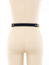 Gianni Versace Suede Medusa Head Belt Accessory arcadeshops.com