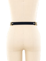 Gianni Versace Suede Medusa Head Belt Accessory arcadeshops.com