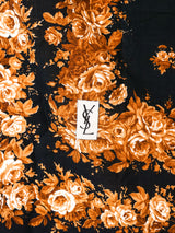 Yves Saint Laurent Floral Printed Shawl Accessory arcadeshops.com