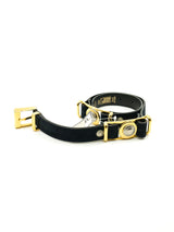 Gianni Versace Suede Medusa Head Belt Accessory arcadeshops.com