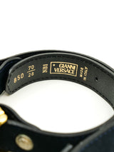 Gianni Versace Suede Medusa Head Belt Accessory arcadeshops.com