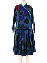 Kenzo Floral Printed Palazzo Shorts Ensemble Suit arcadeshops.com