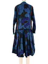 Kenzo Floral Printed Palazzo Shorts Ensemble Suit arcadeshops.com