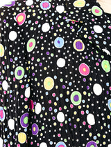 Versace Dot Printed Bodysuit Blazer Set Suit arcadeshops.com
