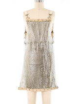 Whiting and Davis Chainmail Apron Dress arcadeshops.com