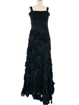 Strapless Satin Pinwheel Dress Dress arcadeshops.com