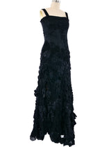 Strapless Satin Pinwheel Dress Dress arcadeshops.com