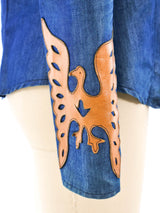 Castelbajac Denim Western Shirt Top arcadeshops.com