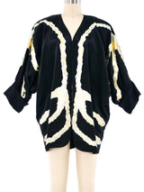 Terry and Toni Painted Grosgrain Jacket Jacket arcadeshops.com