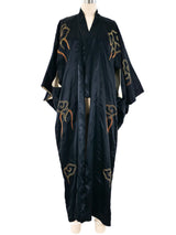 Golden Dragon Embroidered Silk Robe Jacket arcadeshops.com