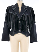 Patrick Kelly Fringe Trimmed Jacket Jacket arcadeshops.com