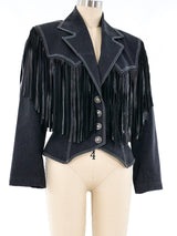 Patrick Kelly Fringe Trimmed Jacket Jacket arcadeshops.com