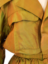 Lanvin Couture Iridescent Puff Sleeve Jacket Jacket arcadeshops.com
