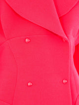 Thierry Mugler Hooded Fuchsia Suit Suit arcadeshops.com