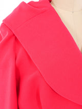 Thierry Mugler Hooded Fuchsia Suit Suit arcadeshops.com