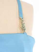 Gianni Versace Colorblock Satin Mini Dress Dress arcadeshops.com