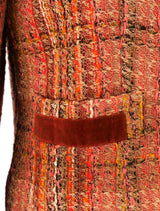 1970's Chanel Tweed Cropped Jacket Jacket arcadeshops.com
