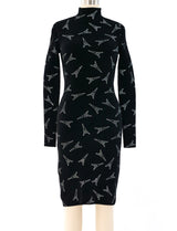 Balenciaga Crystal Embellished Eiffel Tower Dress Dress arcadeshops.com