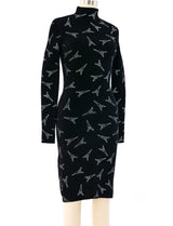Balenciaga Crystal Embellished Eiffel Tower Dress Dress arcadeshops.com