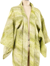 Green Shibori Haori Kimono Jacket arcadeshops.com