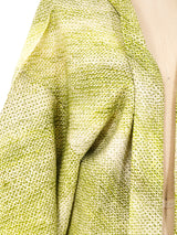 Green Shibori Haori Kimono Jacket arcadeshops.com