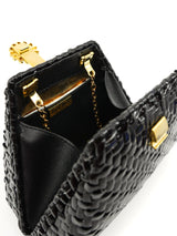 Convertible Basketweave Clutch Accessory arcadeshops.com