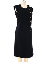 Pauline Trigere Sleeveless Crepe Dress Dress arcadeshops.com