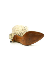 Python Heeled Boots, 7 Accessory arcadeshops.com