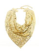 Ferrara Chainmail Bib Necklace Accessory arcadeshops.com