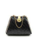 Convertible Basketweave Clutch Accessory arcadeshops.com