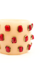 Coral Studded Resin Bangle Accessory arcadeshops.com