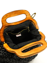 Raffia Top Handle Bag Accessory arcadeshops.com