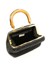 Bamboo Top Handle Raffia Bag Accessory arcadeshops.com