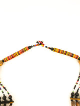 African Bead Multistrand Necklace Accessory arcadeshops.com