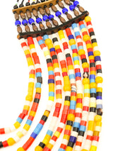 African Bead Multistrand Necklace Accessory arcadeshops.com