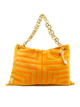 Upcycled Yves Saint Laurent Towel Bag Accessory arcadeshops.com