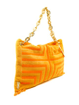 Upcycled Yves Saint Laurent Towel Bag Accessory arcadeshops.com